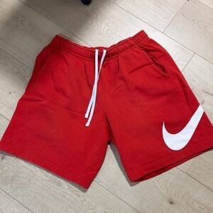 Nike Men's Athletic Shorts in Red